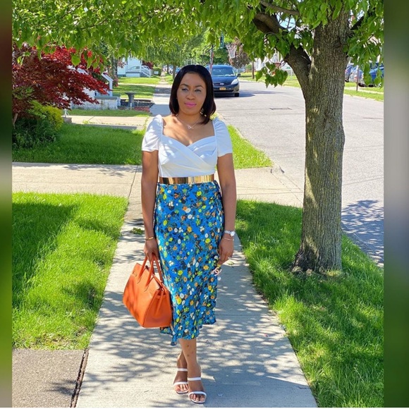 Zara Skirts Zara Floral Print Skirt Poshmark